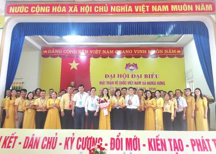 Đại hội đại biểu UBMTTQ Việt Nam xã Nghĩa Hưng lần thứ nhất nhiệm kỳ 2025-2030